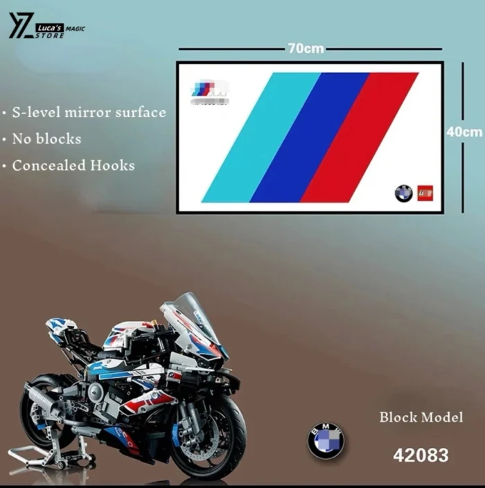 Display wallboard for  Supercar - BMW M1000RR - Image 2