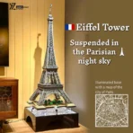 【Premium】Floating Lighted Display Base for Eiffel Tower 10307 - Image 5