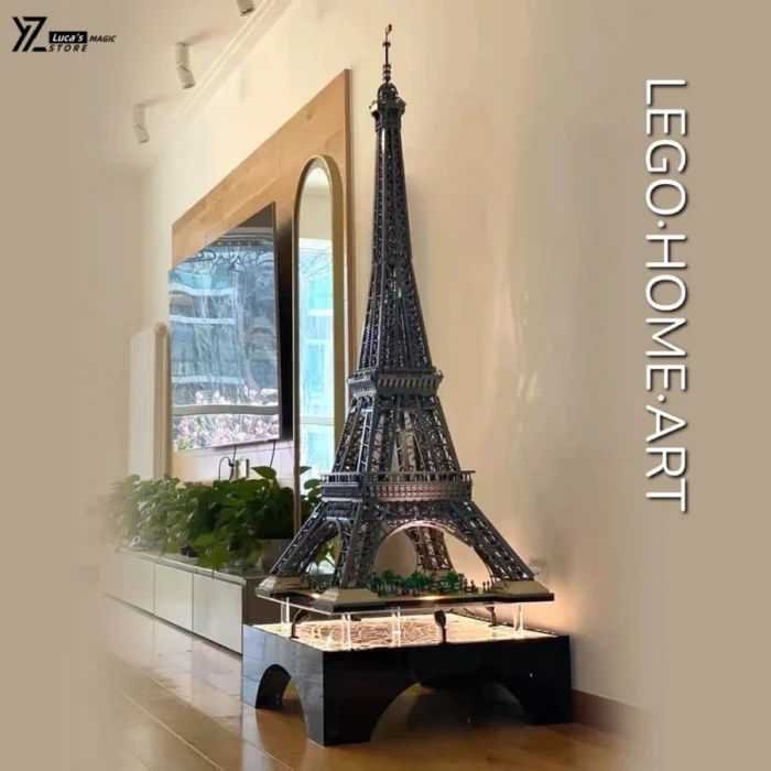 【Premium】Floating Lighted Display Base for Eiffel Tower 10307 - Image 2
