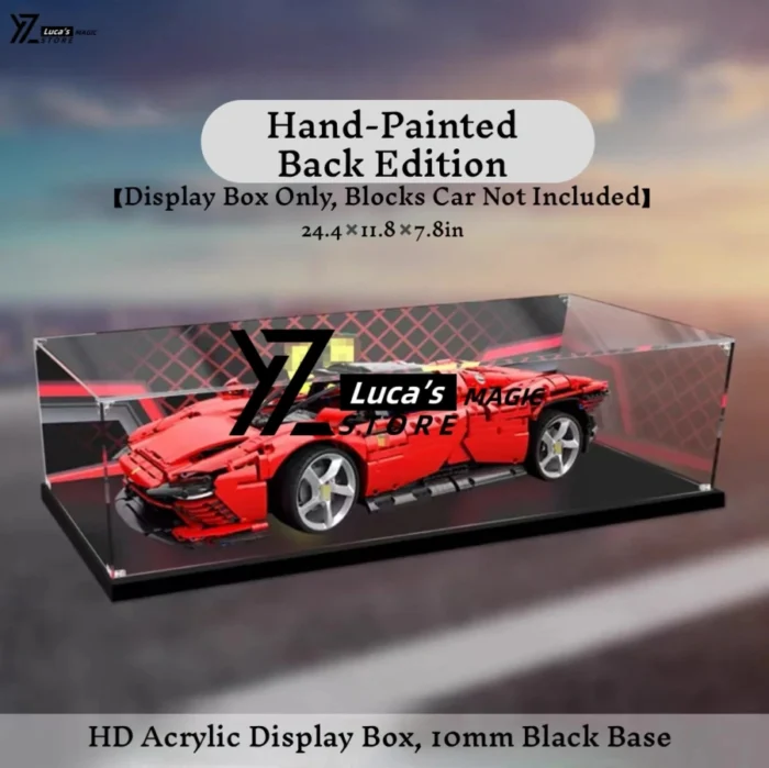 Acrylic Display Box for wallboard Supercar - Ferrari Daytona SP3 - Image 2