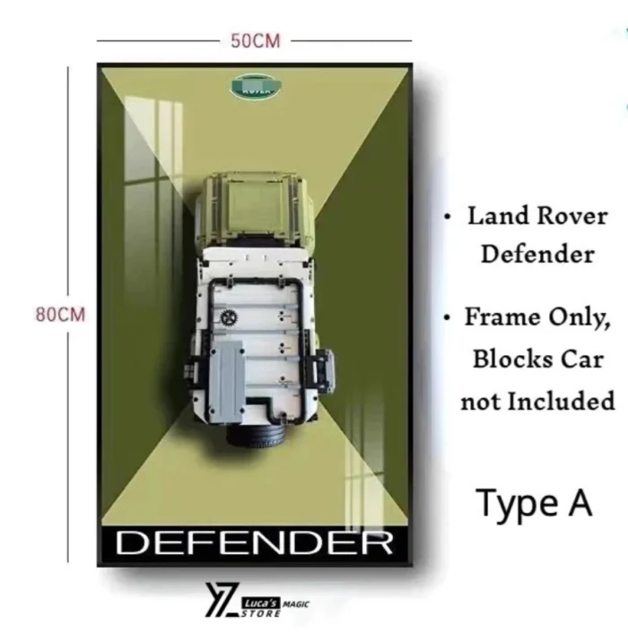 Display wallboard for  Supercar - LandRover Defender - Image 1