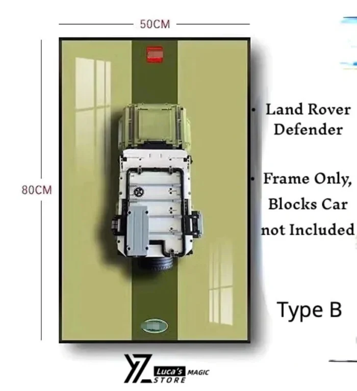 Display wallboard for  Supercar - LandRover Defender - Image 2