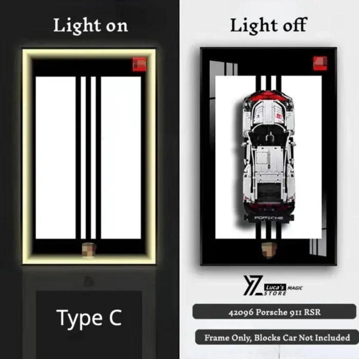 Display wallboard for  Supercar - Porsche 911 - Image 3