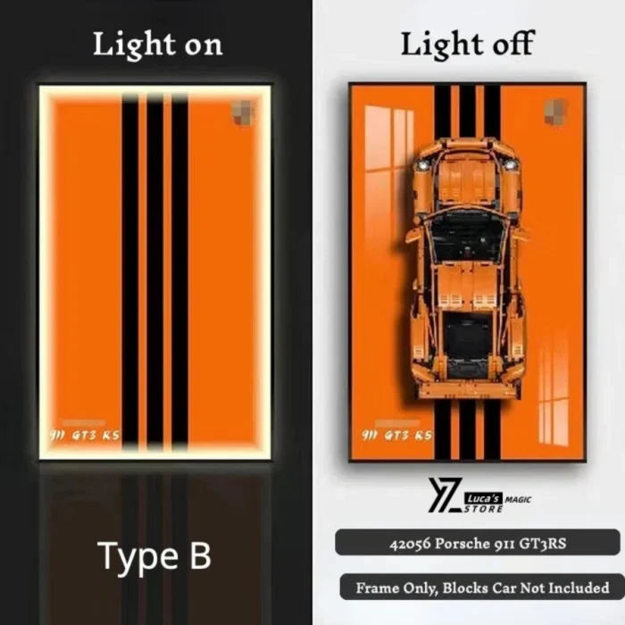 Display wallboard for  Supercar - Porsche GT3 - Image 2